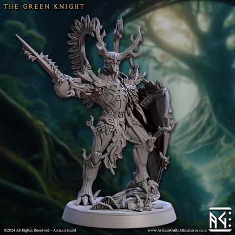 Image of The Green Knight (Barkwraith Spriggans)