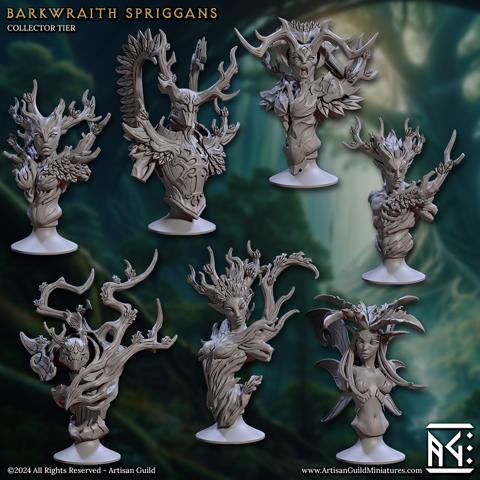 Image of Barkwraith Spriggans Busts