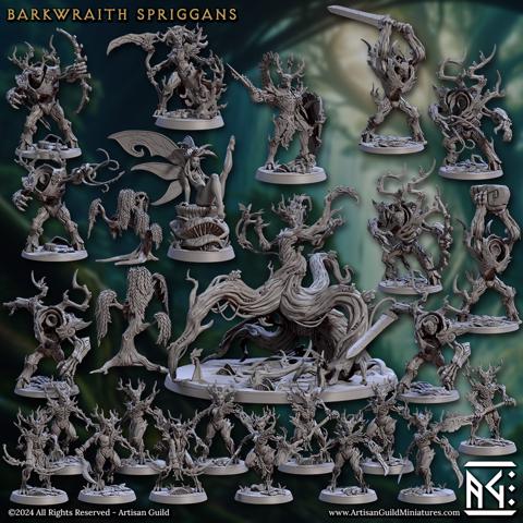 Image of Barkwraith Spriggans (Complete set - 67)