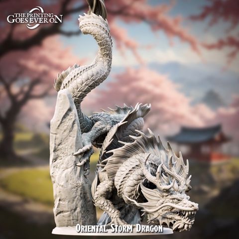 Image of Oriental Storm Dragon - Presupported