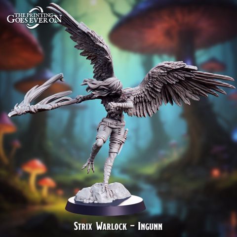 Image of Strix Warlock - Ingunn - Presupported