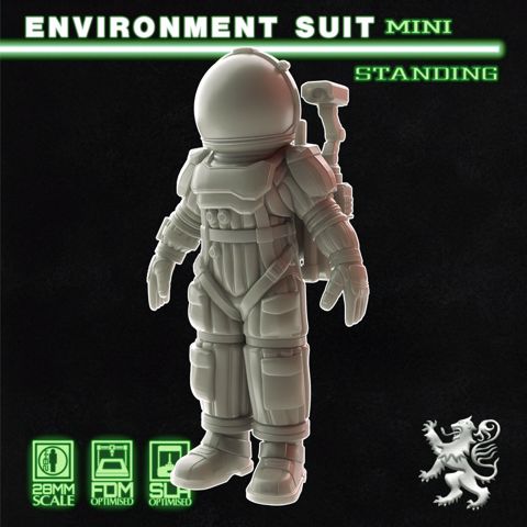 Image of Environment Suit - Standing