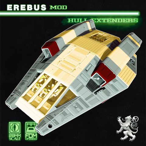 Image of Erebus Mod - Hull Extenders