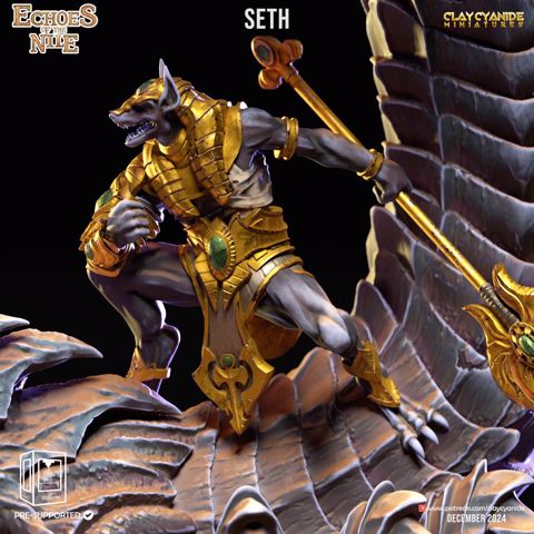 Image of Seth - Egyptian God of Destruction