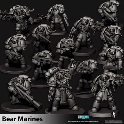 Image of BearMarines Kill Team - 28mm