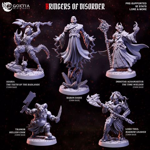 Image of Bringers of Disorder - Complete Set