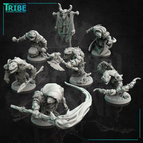 Image of (Bundle) Troglodyte squad war band