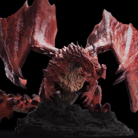 Image of Adult Magma Dragon