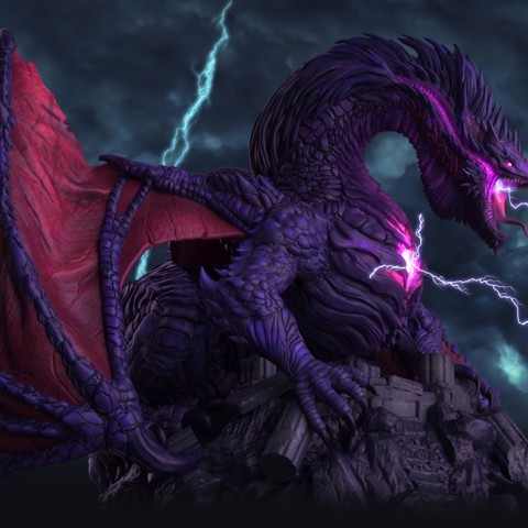 Image of Purple Storm Dragon