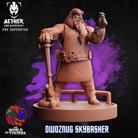 Image of Dwoznug Skybasher - Dwarf Artificer