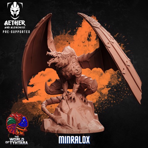 Image of Minralox - The Metal Dragon Titan