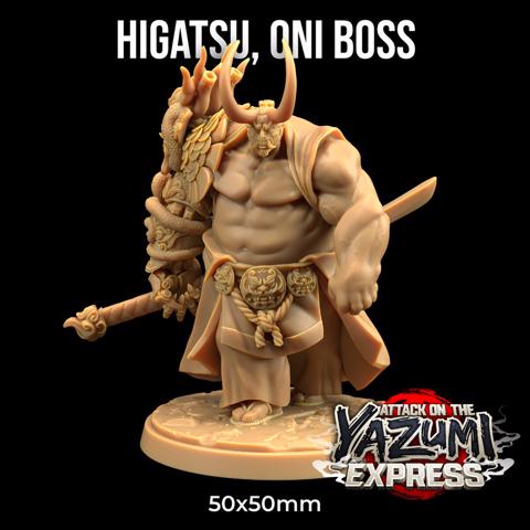 Image of Higatsu, Oni Boss | PRESUPPORTED | Attack on The Yazumi Express