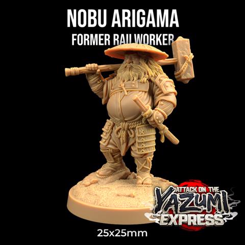 Image of Nobu Arigama, Former Railworker | PRESUPPORTED | Attack on The Yazumi Express