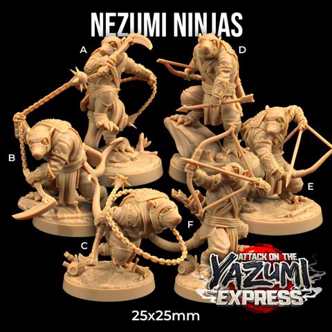 Image of Nezumi Ninjas | PRESUPPORTED | Attack on The Yazumi Express