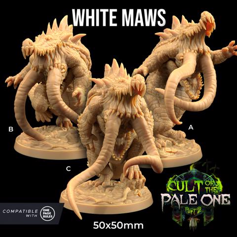 Image of White Maws  | PRESUPPORTED | Cult of The Pale One Pt. 2