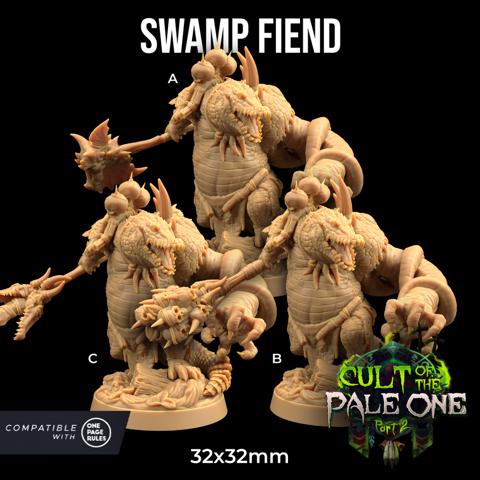 Image of Swamp Fiend  | PRESUPPORTED | Cult of The Pale One Pt. 2