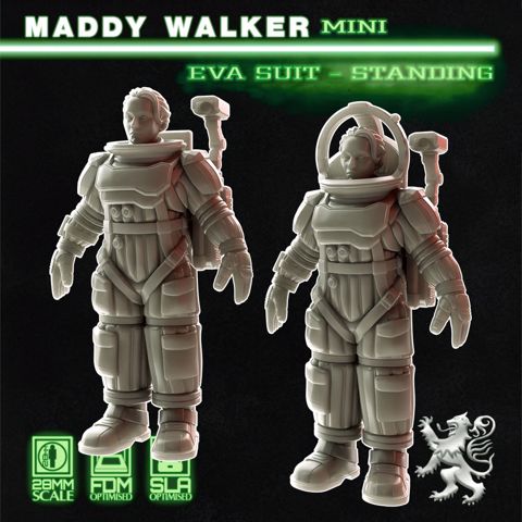 Image of Maddy Walker - Environment Suit - Standing