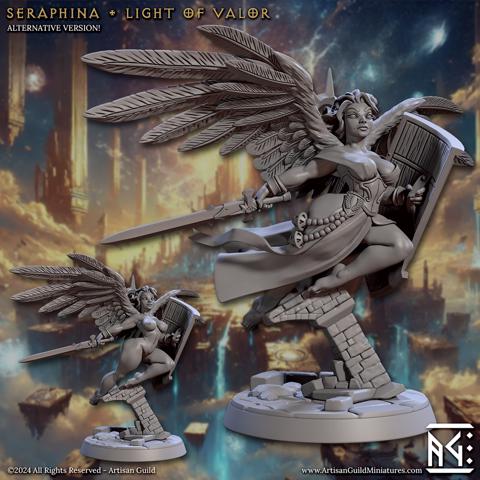 Image of Seraphina - Light of Valor (Wrath of the Malakim)