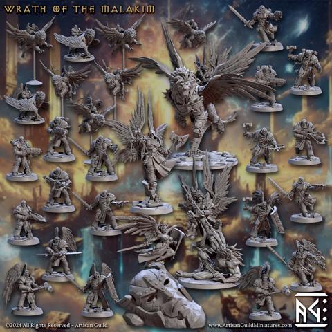 Image of Wrath of the Malakim (Complete set - 68)