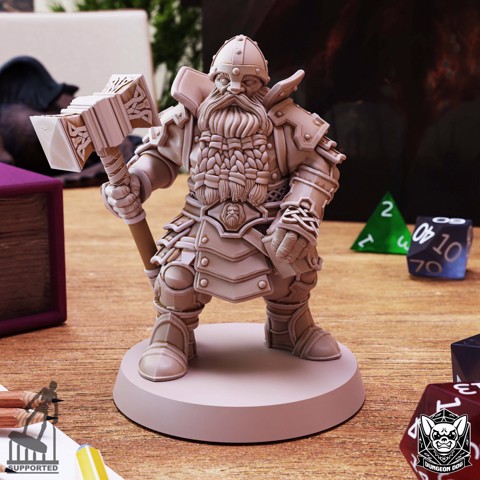 Image of DWARF WARRIOR - C