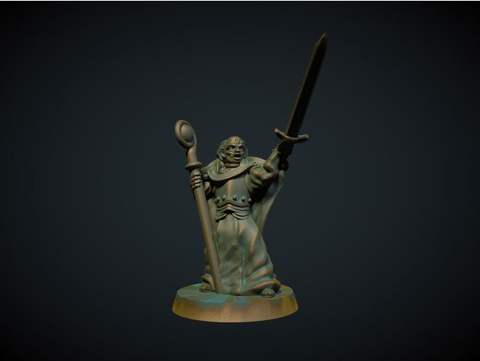 Image of Battle Priest 28mm (No supports)