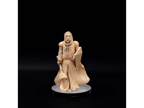 Image of Brother Balphior, Cleric (32mm scale)