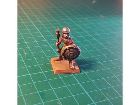 Image of Soldier/Knight with mace 28mm (NO SUPPORTS)