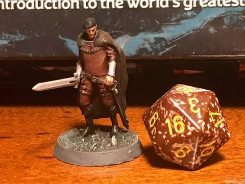 Image of Falcon the Hunter NPC from the D&D Essentials kit