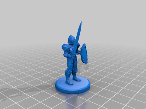 Image of Armed Guard (DTH Beta Character - See Description!)