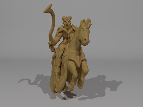 Image of Demonic Horsemen Miniature / Hellequin