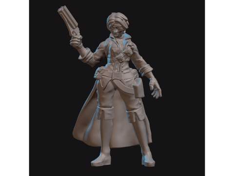 Image of Pirate Gunslinger Miniature