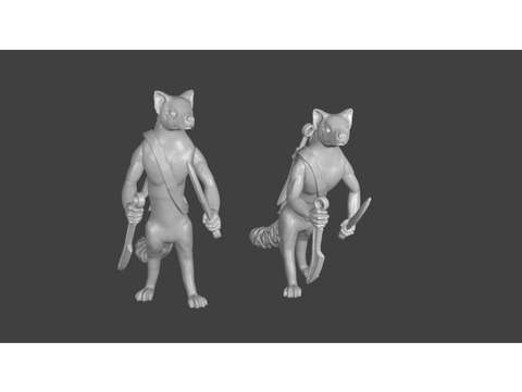Image of Foxmen: Marten Hunters Miniatures