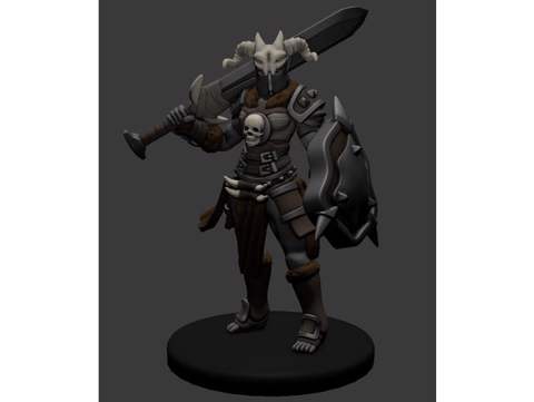 Image of Orc Fighter Miniature