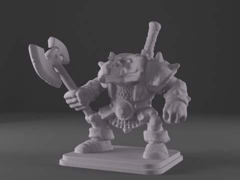 Image of HeroQuest - Orc GRAK ULAGSON