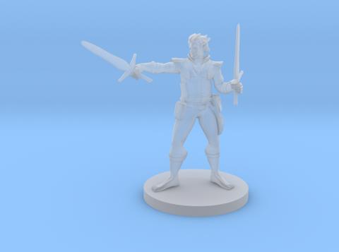 Image of Elven Two Weapon fighter no shoes