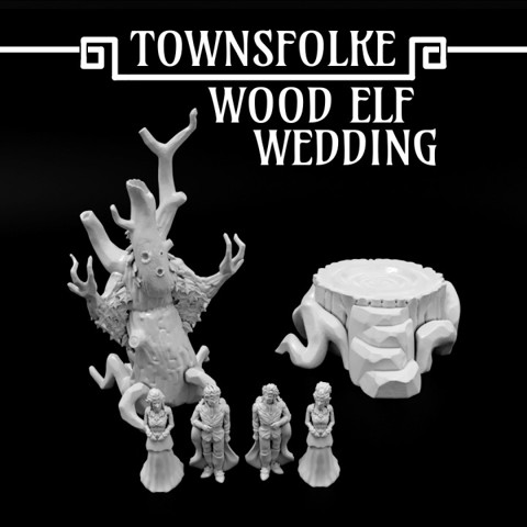 Image of Townsfolke: Wood Elf Wedding
