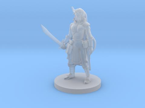 Image of Elf Female  Ranger with Sword
