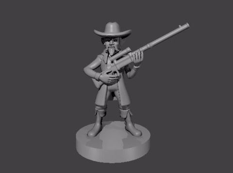Image of Gnome Gunslinger with Long Rifle