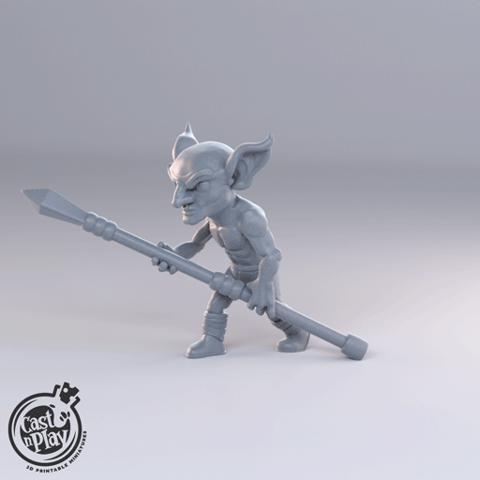 Image of Goblin with spear