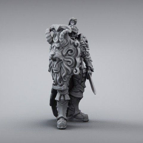 Image of Anti Paladin - Iron Will - Hell Hath No Fury - Scale 32mm