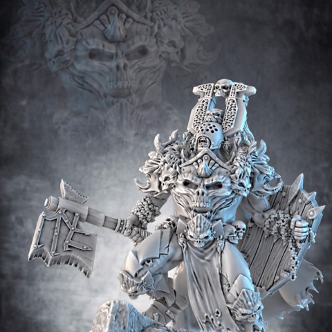 Image of Berserk chaos warrior leader