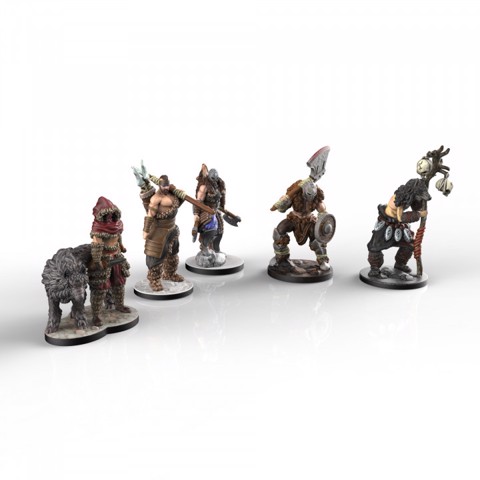 Image of Wolf Paw Tribe Miniature Set
