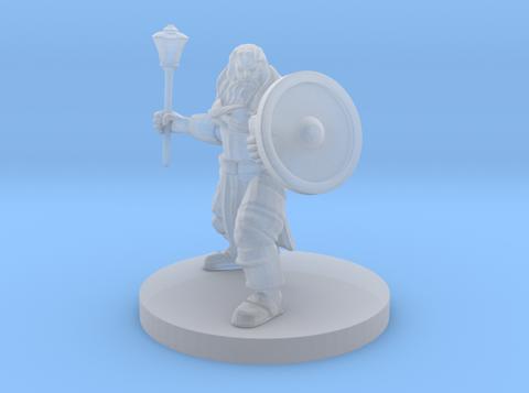 Image of Cleric of Battle with Mace