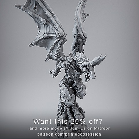 Image of Dragon Rider - Large Dragon - Hell Hath No Fury - 32mm Scale