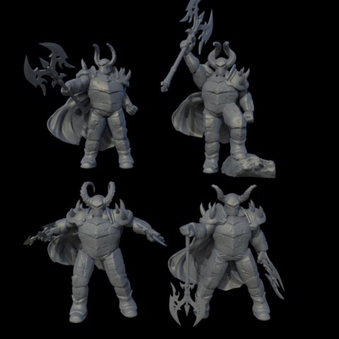 Image of Chaos warriors with axe