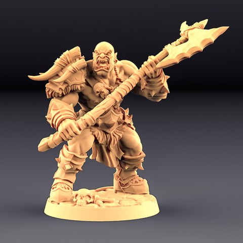 Image of Orc Barbarian - A (Male) Modular