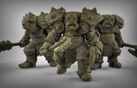 Image of Heavily Armored Orc's