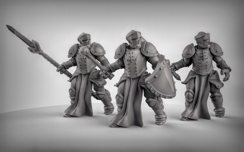 Image of Warforged fighter 1 (multipart)