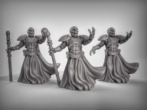 Image of Warforged spellcasters 2 (multipart)