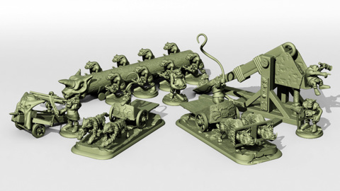 Image of The Green Tide: War Machines